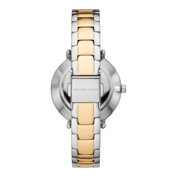 Michael Kors Women's Pyper Two-Tone 32mm Watch and Jewelry Gift Set MK1041. NEW - Picture 3 of 6